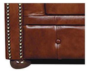 Chesterfield Garnitura Winfield Basic Leather | 4-sjedišta | Cloudy Brown Old
