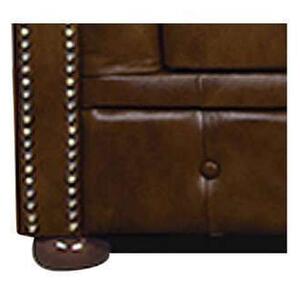 Chesterfield Fotelja Winfield Basic Leather | 1-sjedište | Cloudy Brown Light