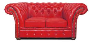 Chesterfield Dvosjed Winfield Basic Leather | 2-sjedišta | Red