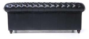 Chesterfield Trosjed Original Leather | 3-sjedišta | Black