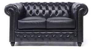 Chesterfield Set Garnitura Original Leather | 2 + 3 sjedišta | Black