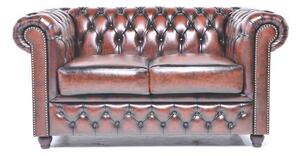 Chesterfield Set Garnitura Original Leather | 2 + 3 sjedišta | Wash Off Brown