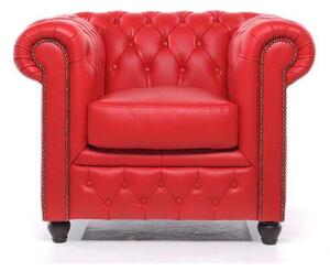 Chesterfield Set Garnitura Original Leather | 1 + 2 sjedišta | Red