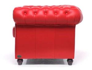 Chesterfield Set Garnitura Original Leather | 1 + 2 sjedišta | Red