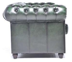 Chesterfield Set Garnitura Original Leather | 1 + 2 sjedišta | Wash Off Green