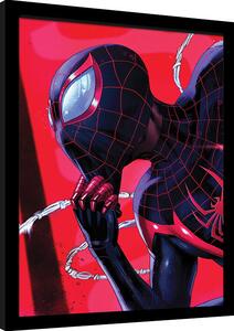 Uokvireni poster Spider-Man - Red Background