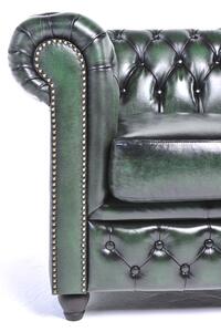 Chesterfield Set Garnitura Original Leather | 1 + 2 + 3 sjedišta | Wash Off Green