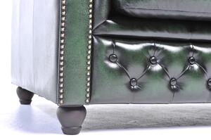 Chesterfield Set Garnitura Original Leather | 1 + 2 + 3 sjedišta | Wash Off Green