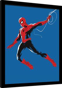 Uokvireni poster Spider-Man - Web Line
