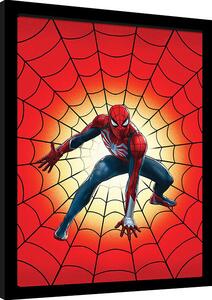 Uokvireni poster Spider-Man - Webs