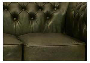 Chesterfield Garnitura Class Leather | 6-sjedišta | Moss Green