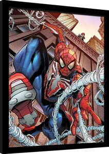 Uokvireni poster Spider-Man - Shooting