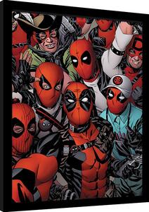Uokvireni poster Deadpool - Selfie