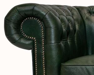 Chesterfield Fotelja First Class Leather | 1-sjedište | Cloudy Green