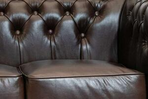 Chesterfield Garnitura First Class Leather | 4-sjedišta | Cloudy Brown Dark
