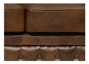 Chesterfield Dvosjed First Class Leather | 2-sjedišta | Cloudy Brown Light l