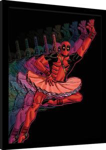 Uokvireni poster Deadpool - Ballerina