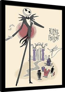 Uokvireni poster Nightmare Before Christmas - King of Fright
