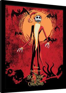 Uokvireni poster Nightmare Before Christmas - Jack Skellington
