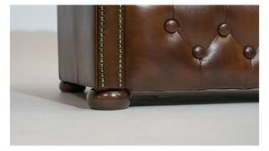 Chesterfield Garnitura First Class Leather | 5-sjedišta | Cloudy Brown Light