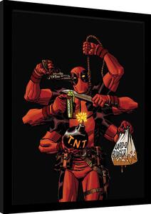 Uokvireni poster Deadpool - Many Arms