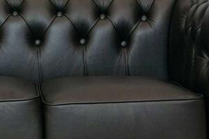 Chesterfield Trosjed First Class Leather | 3-sjedišta | Shiny Black