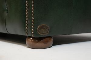 Chesterfield Garnitura First Class Leather | 5-sjedišta | Cloudy Green