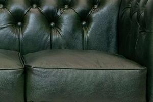 Chesterfield Trosjed First Class Leather | 3-sjedišta | Cloudy Green