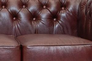 Chesterfield Dvosjed First Class Leather | 2-sjedišta | Cloudy Red