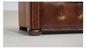 Chesterfield Garnitura Class Leather | 6-sjedišta | Cloudy Caramel