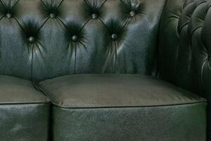 Chesterfield Garnitura Class Leather | 4-sjedišta | Cloudy Green