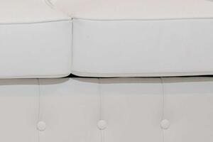 Chesterfield Garnitura Class Leather | 4-sjedišta | White