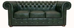 Chesterfield Trosjed Class Leather | 3-sjedišta | Cloudy Green