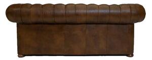 Chesterfield Trosjed Class Leather | 3-sjedišta | Cloudy Brown Light l