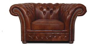 Chesterfield Fotelja Winfield Basic Luxe Leather | 1-sjedište | Cloudy Caramel