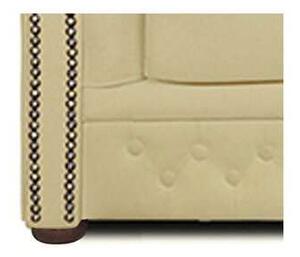 Chesterfield Fotelja Winfield Basic Luxe Leather | 1-sjedište | Vanilla