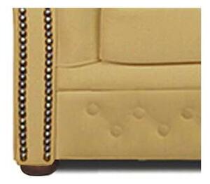 Chesterfield Fotelja Winfield Basic Luxe Leather | 1-sjedište | Ivory
