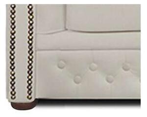 Chesterfield Fotelja Winfield Basic Luxe Leather | 1-sjedište | White