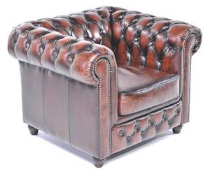 Chesterfield Fotelja Original Leather | 1-sjedište | Wash Off Brown