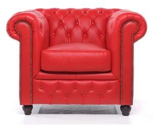 Chesterfield Fotelja Original Leather | 1-sjedište | Red