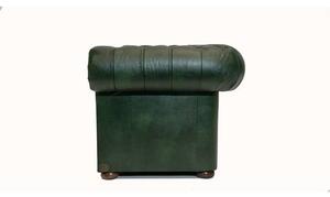 Chesterfield Fotelja First Class Leather | 1-sjedište | Cloudy Green