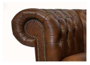 Chesterfield Fotelja First Class Leather | 1-sjedište | Cloudy Brown Light