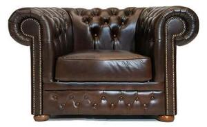 Chesterfield Fotelja First Class Leather | 1-sjedište | Cloudy Brown Dark