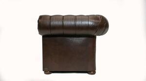 Chesterfield Fotelja First Class Leather | 1-sjedište | Cloudy Brown Dark
