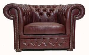 Chesterfield Fotelja First Class Leather | 1-sjedište | Cloudy Red