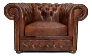 Chesterfield Fotelja First Class Leather | 1-sjedište | Cloudy Brown Old