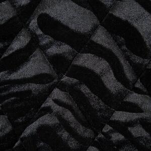 Crni prekrivač KRISTIN in fine velvet