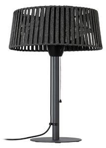 Pyravo stoni radijator, crni, aluminij, visina 70 cm, IP44 - Lucande Lucande, Pyravo, Crno, Metal, Moderan