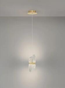 LUCIEN LED VISILICA ZLATNA/STAKLO 9W IP20 3000K TRIAK PRIGUŠLJIVA NL9214198