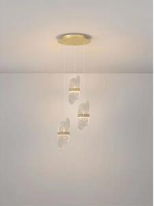 LUCIEN LED LUSTER ZLATNI/STAKLO 20W IP20 3000K TRIAK PRIGUŠLJIV NL9214200